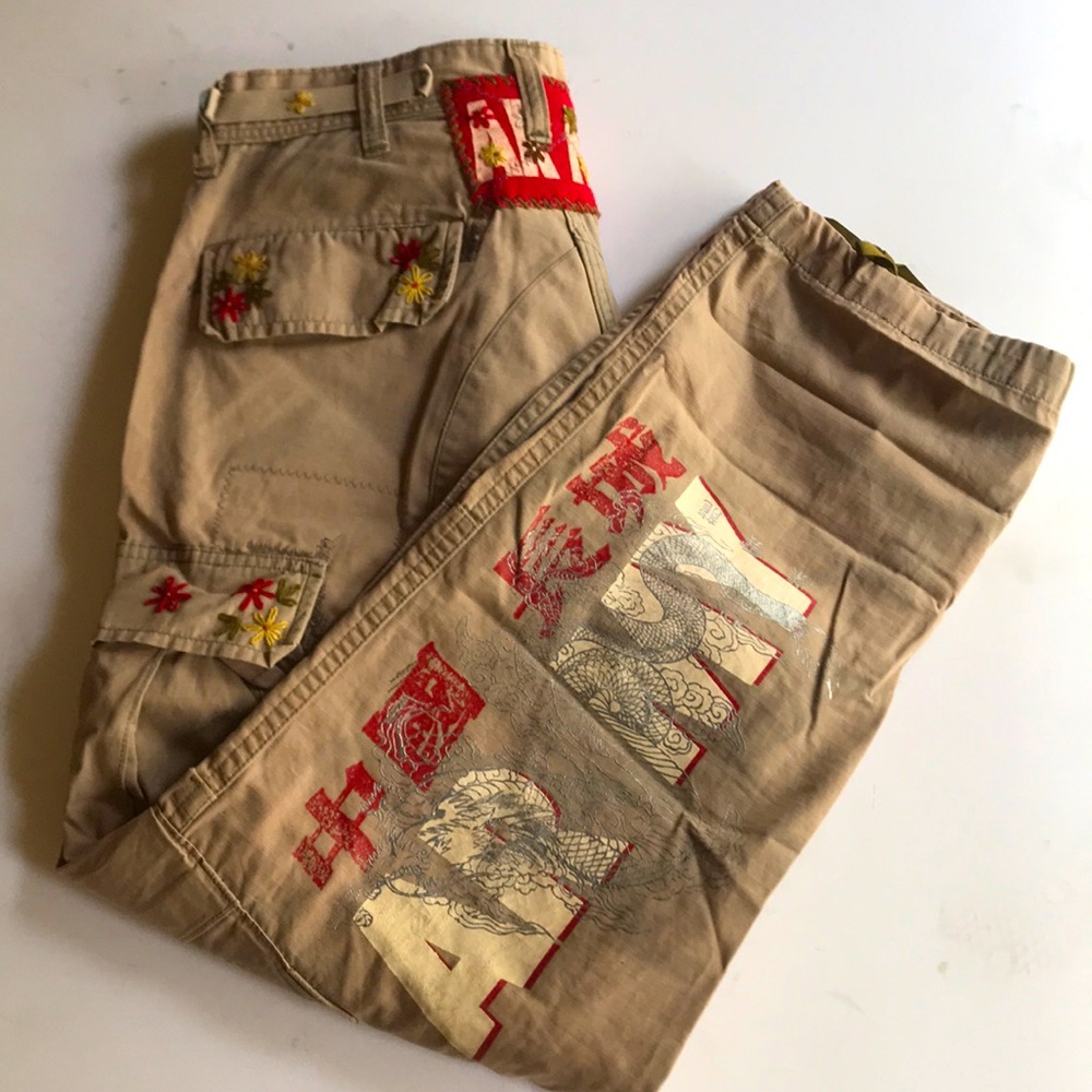 Army/Military Pants w Print/Embroidery S/M